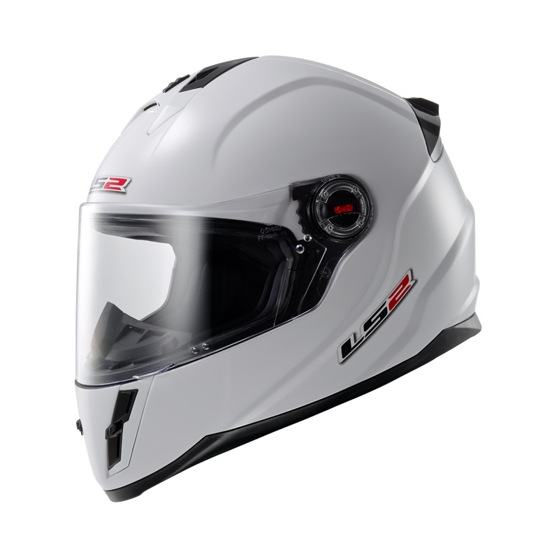 Casca de motocicletă pentru copii LS2 FF392 Mono Junior alb lichidare
