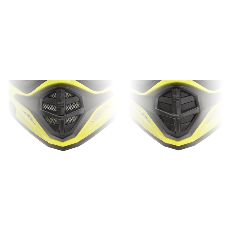 Cască de motocicletă Enduro Cassida Tour galben fluo