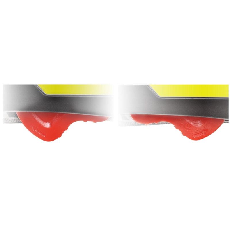 Cască de motocicletă Enduro Cassida Tour galben fluo