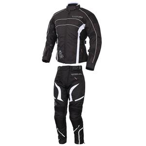 Costum de motocicletă pentru femei RSA SW-01 alb - 2 bucăți lichidare