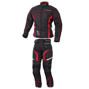 Costum de motocicletă pentru femei RSA SW-01 roșu - 2 bucăți lichidare