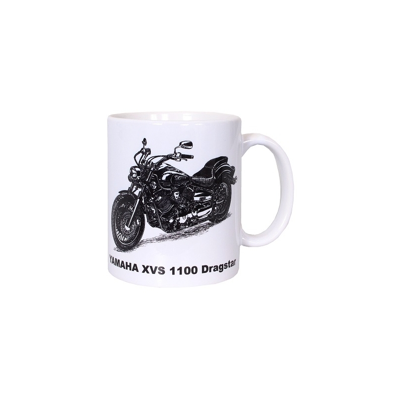 Cană imprimată cu Yamaha XVS 1100 Dragstar