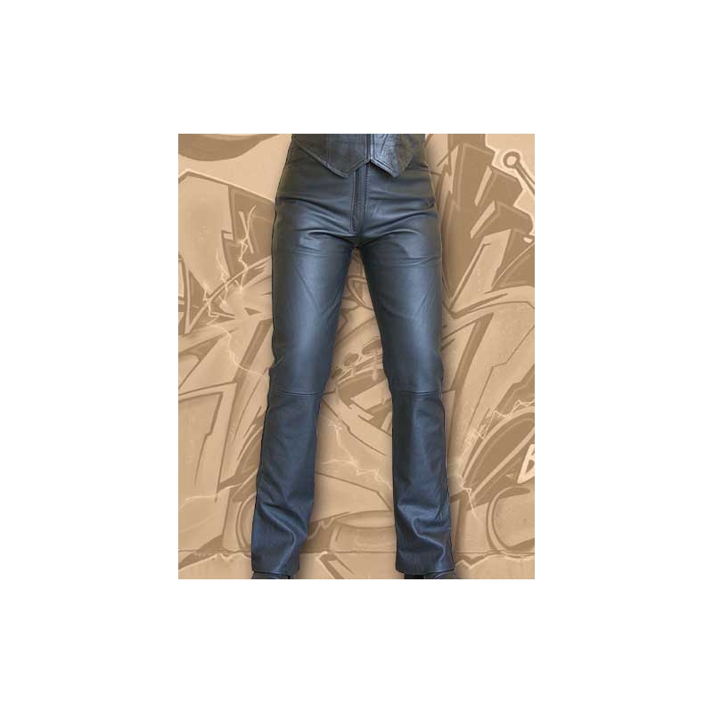 Pantaloni de motocicletă din piele Classic - Vânzări pentru femei lichidare