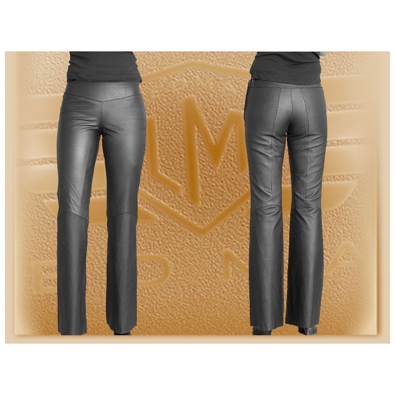 Pantalonii Classic Leather Moto Waist - Vânzări pentru femei lichidare