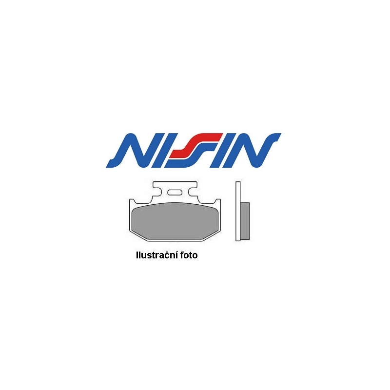 Plăcuțe de frână față Nissin 2p329 ST lichidare