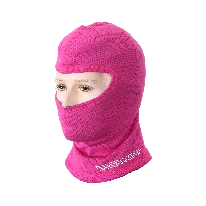 RSA Heat căldură termică balaclava sub cască roz