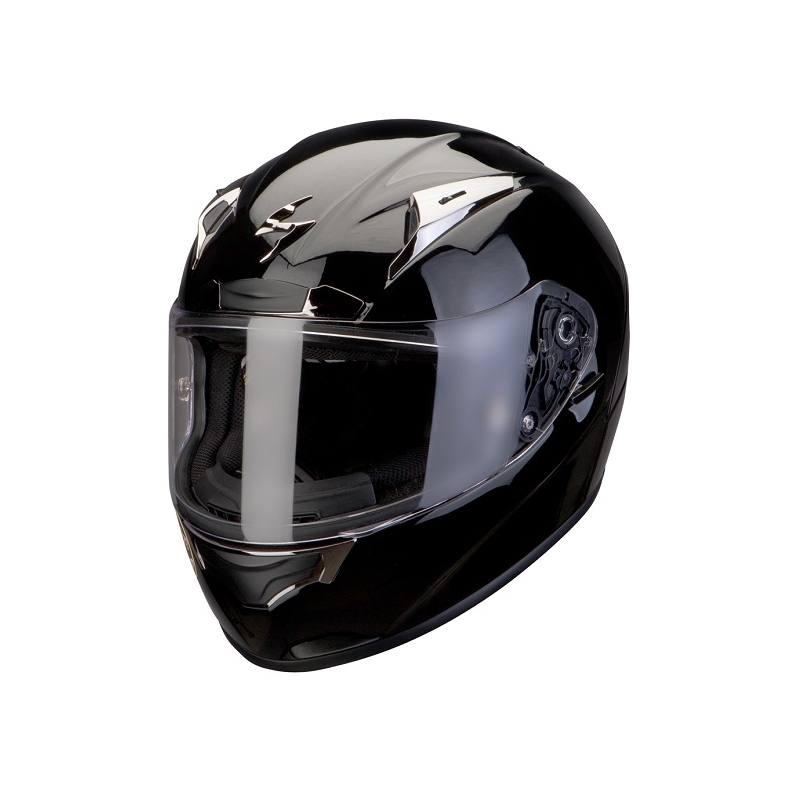 Cască integrală pentru moto Scorpion EXO-500 negru lucios lichidare