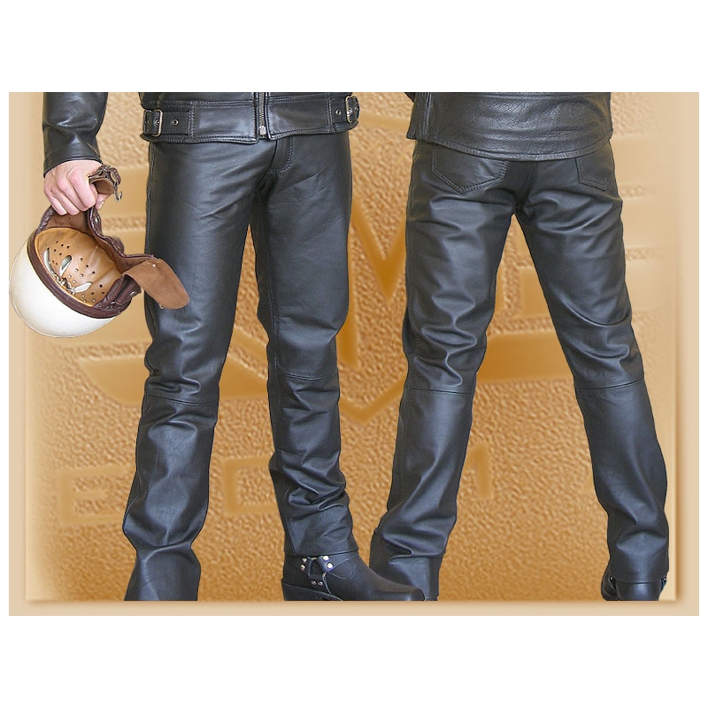 Pantaloni din piele pentru motociclete  clasică lichidare