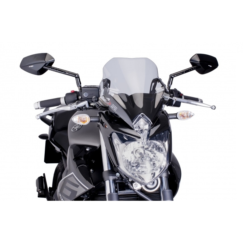 Parbriz PUIG NEW GEN. SPORT smoke pentru YAMAHA XJ6 / Diversion / Diversion F 2009-2016