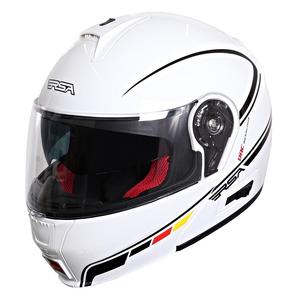 Cască de motocicletă RSA TR-01 alb-negru lichidare