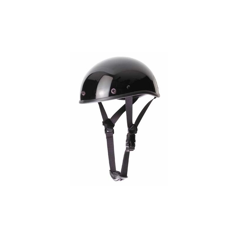 Căști pentru motociclete - cască BRAINCAP - Chopper negru
