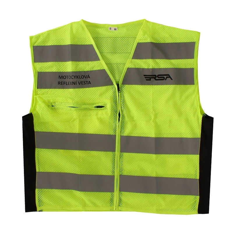 Vesta reflectorizantă pentru motociclete RSA lichidare