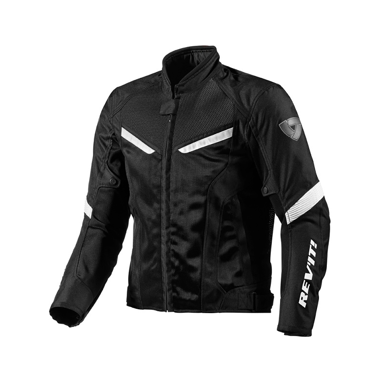 Revit GT-R Air negru și alb de vară jacheta de motociclete de vară lichidare
