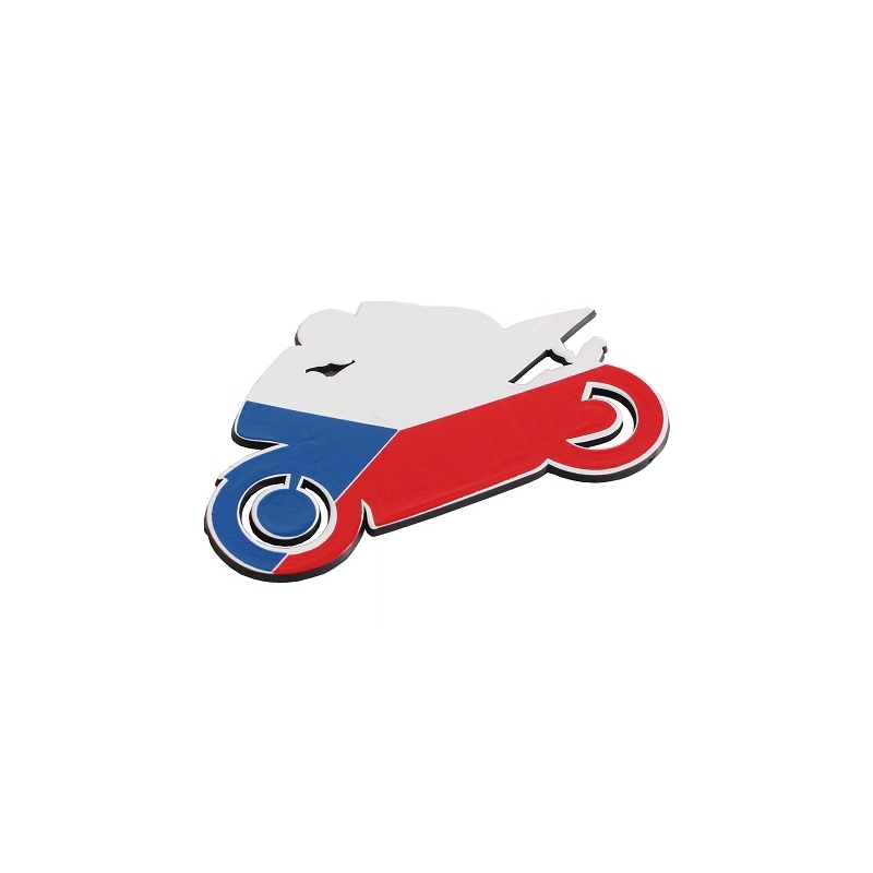 Autocolant 3D CZ Moto