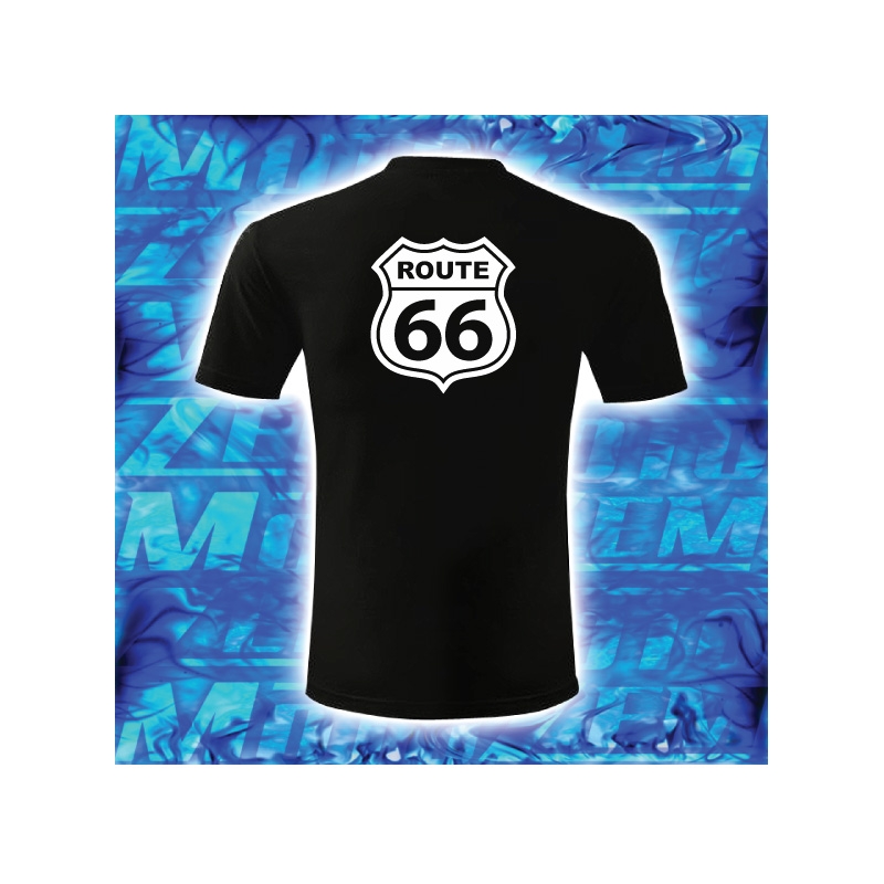 Tricou cu motiv Route 66
