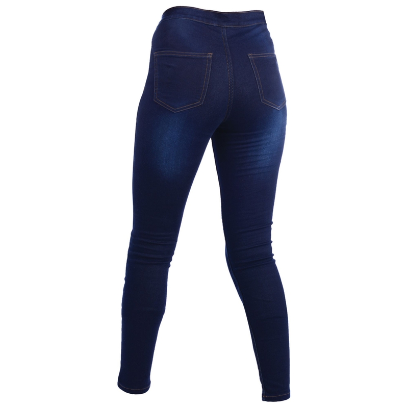 Lung jambiere lungi pentru femei Oxford Jeggings Jeggings Albastru