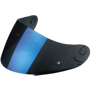 Plexi albastru oglindă pentru căștile Lazer Kite, Osprey, Kestrel, Vertiho