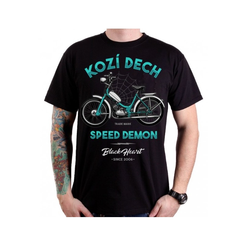 Tricou pentru bărbați Black Heart Goat Breath