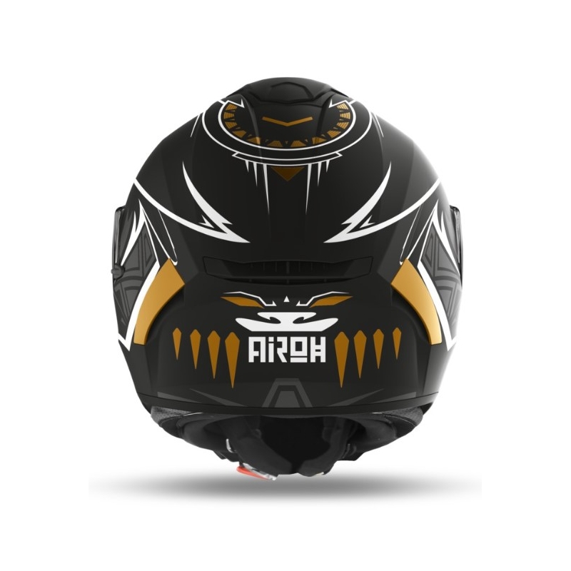 Cască integrală Airoh Spark Vibe negru-alb-auriu