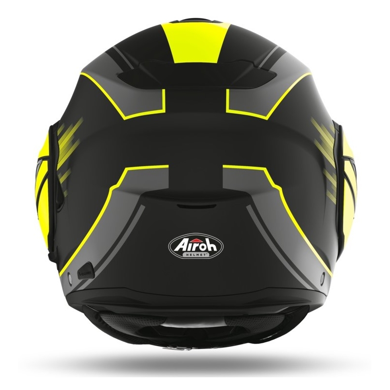 Cască de protecție Airoh REV19 Ikon negru-galben-fluo