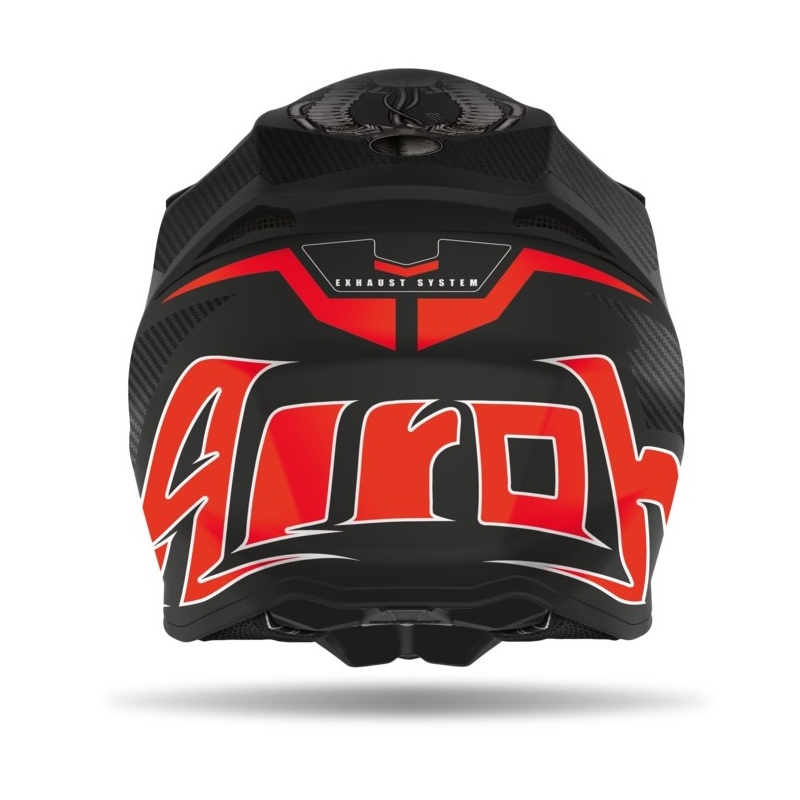 Cască de motocros Airoh Twist Bolt negru-roșu lichidare
