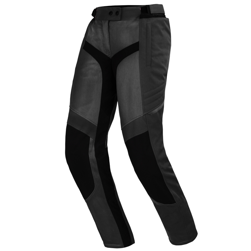 Pantaloni de motocicletă Shima Jet Black pentru femei