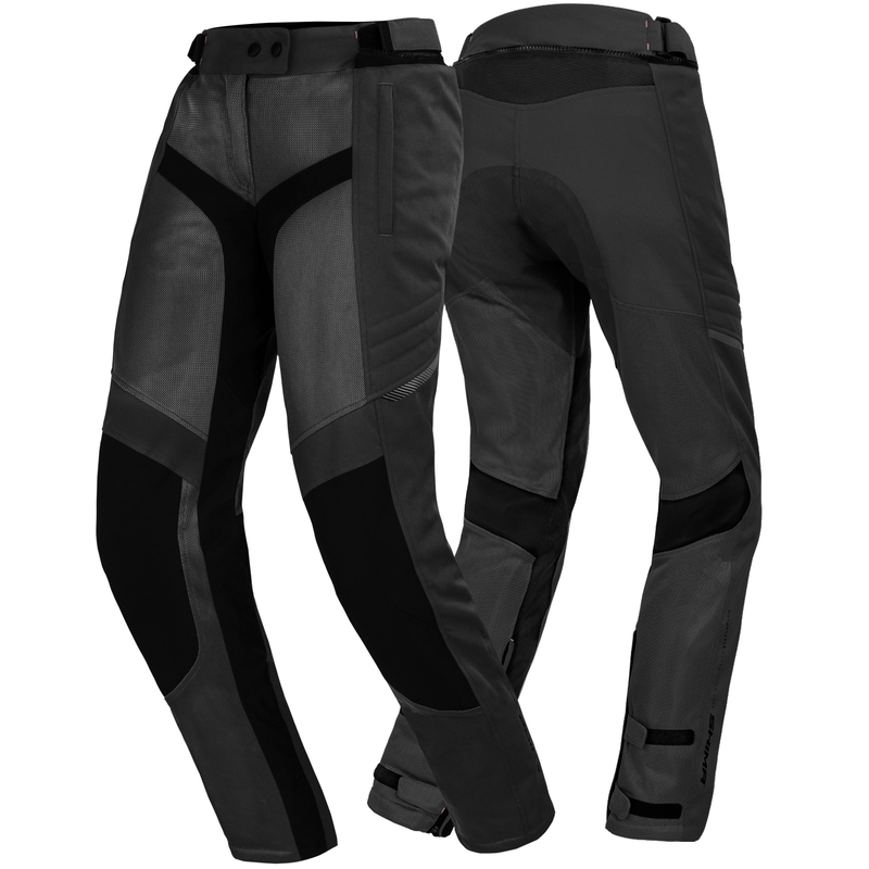 Pantaloni de motocicletă Shima Jet Black pentru femei