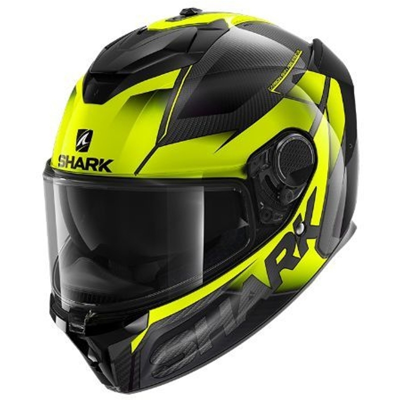 Cască integrală SHARK SPARTAN GT Carbon Shestter negru-galben lichidare