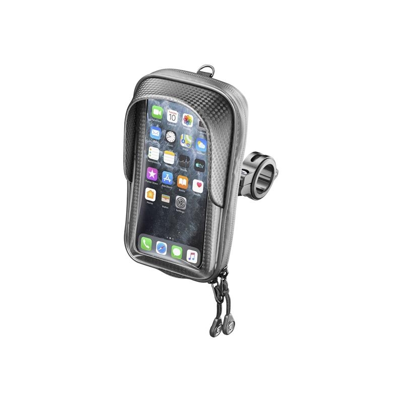 Suport universal pentru telefon mobil Interphone Master cu suport pentru ghidon