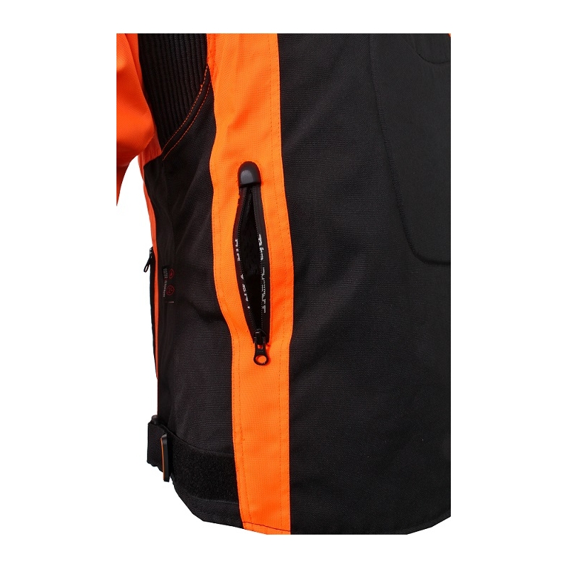 RSA Gear negru și portocaliu jacheta de motociclete lichidare
