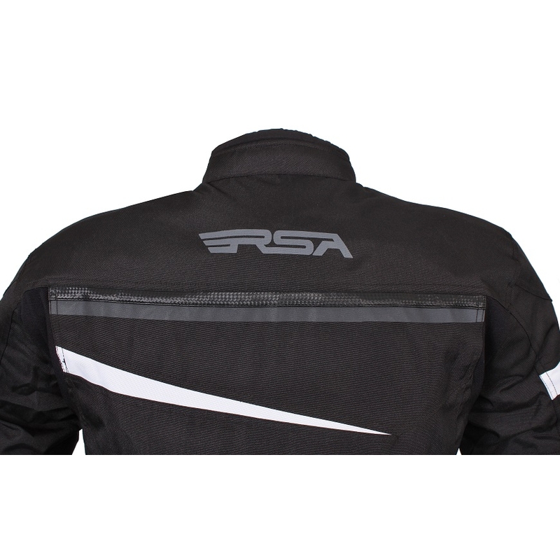 RSA Razor Razor negru și alb jachetă de motociclete lichidare
