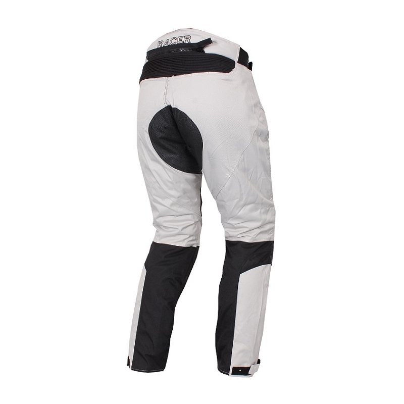RSA Racer pantaloni de motocicletă gri-negru lichidare
