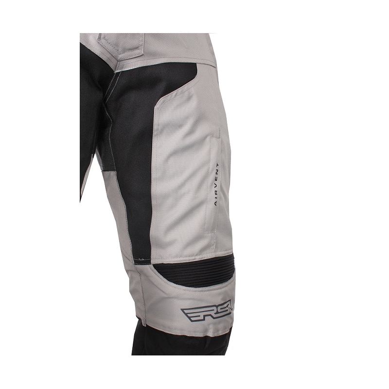 RSA Racer pantaloni de motocicletă gri-negru lichidare