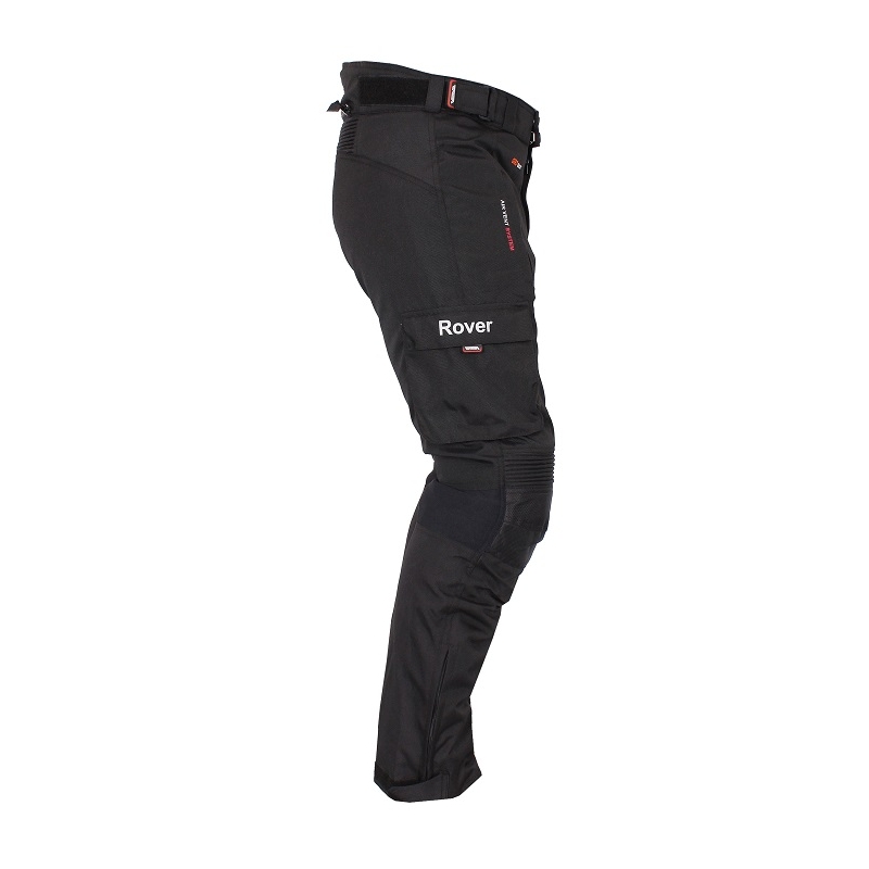 RSA Rover Rover negru pantaloni de motociclete lichidare