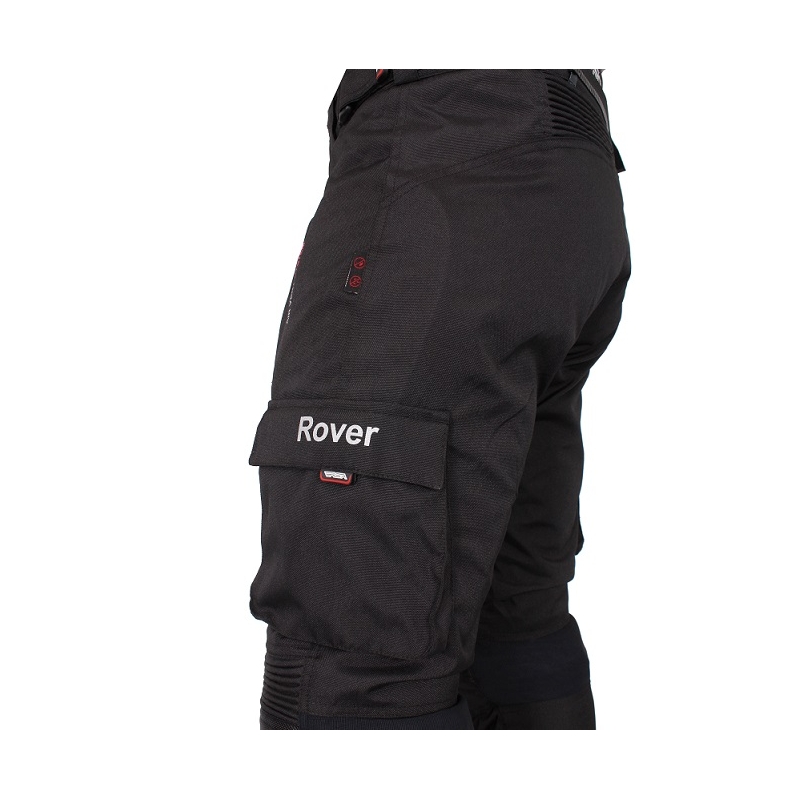 RSA Rover Rover negru pantaloni de motociclete lichidare