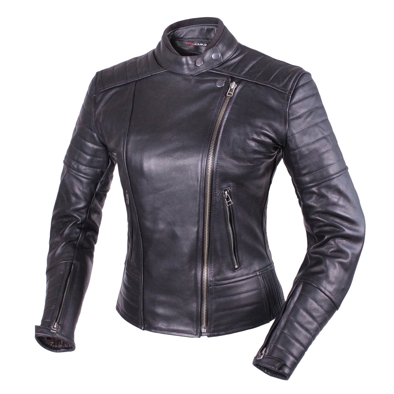 Jacheta de motociclete pentru femei Tschul 655 negru lichidare
