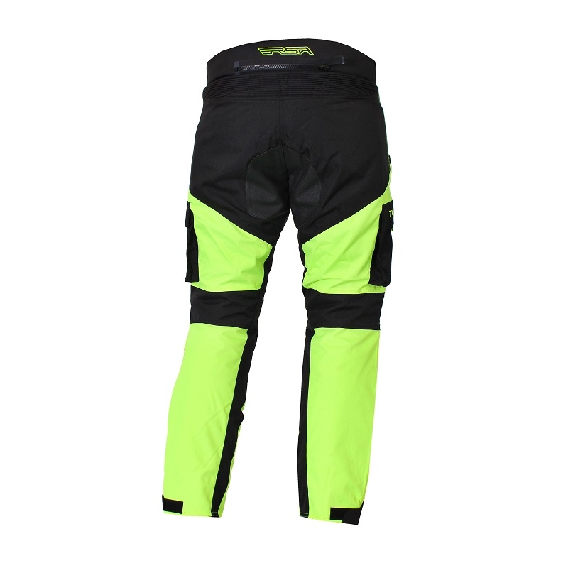 RSA Topuri Negru-Fluo Yellow pantaloni de motociclete lichidare