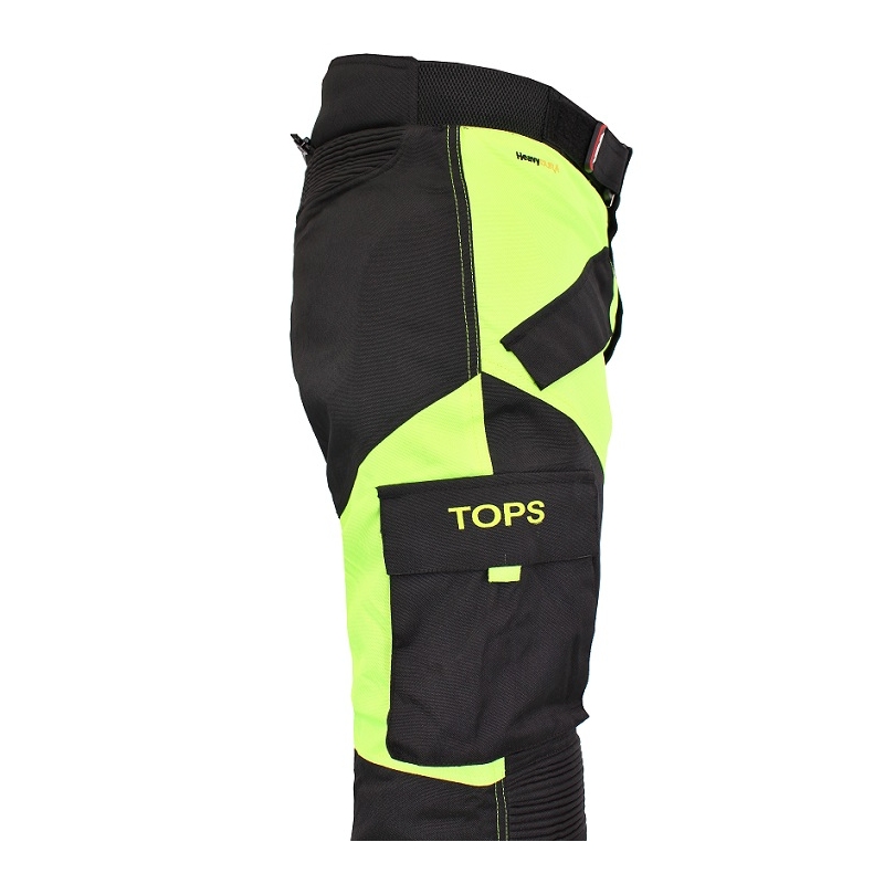 RSA Topuri Negru-Fluo Yellow pantaloni de motociclete lichidare