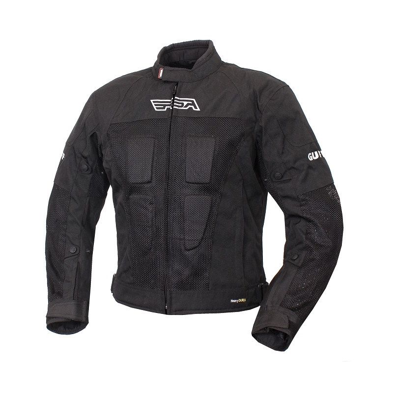 Jachetă de motociclete RSA Guff negru lichidare