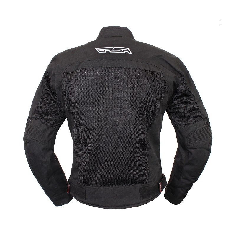 Jachetă de motociclete RSA Guff negru lichidare
