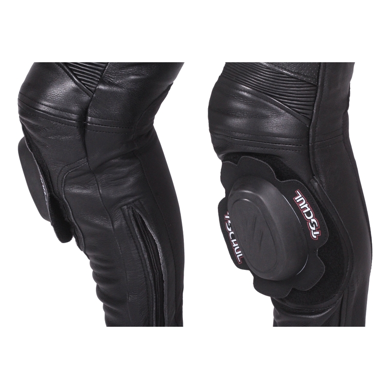 Pantaloni Tschul 586 negru-alb-roz  pentru femei výprodej lichidare