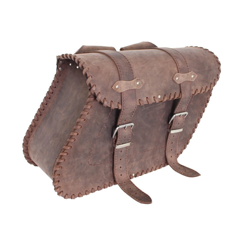 Piele de motociclete Chopper Chopper RSA-9A maro