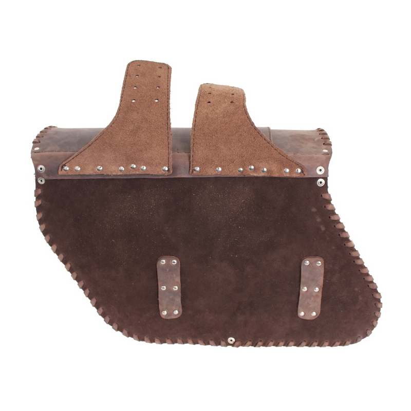 Piele de motociclete Chopper Chopper RSA-9A maro