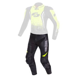 Pantaloni Tschul 585 negru-fluo-galben pentru bărbați výprodej lichidare