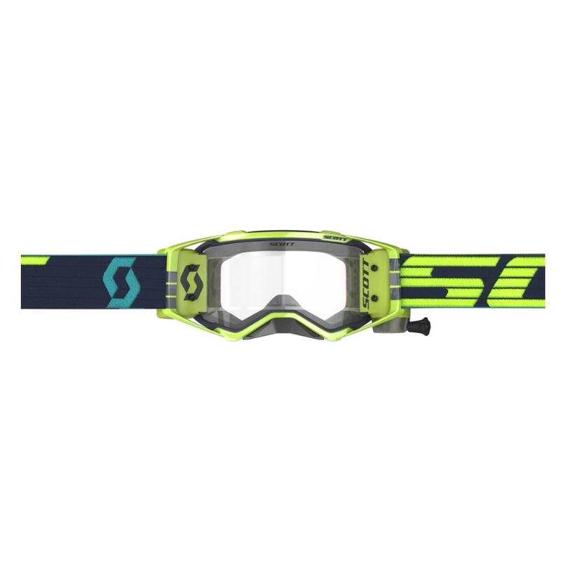 Ochelari de motocros SCOTT Prospect WFS galben-albastru