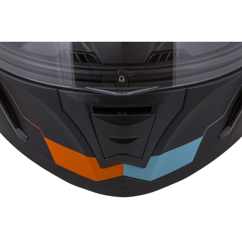 Cască Cassida Integral 3.0 Turbohead negru-portocaliu-albastru lichidare