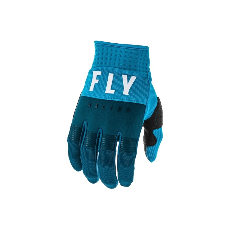 Mănuși de motocros FLY Racing F-16 2020 albastru și alb