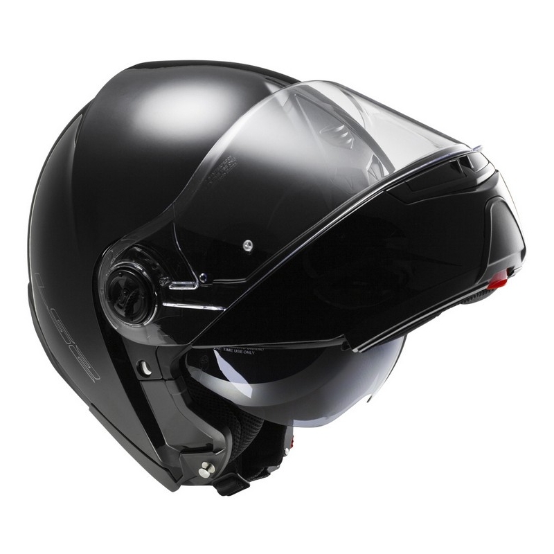 Cască de motociclist LS2 FF325 Strobe negru lucios - Clasa II