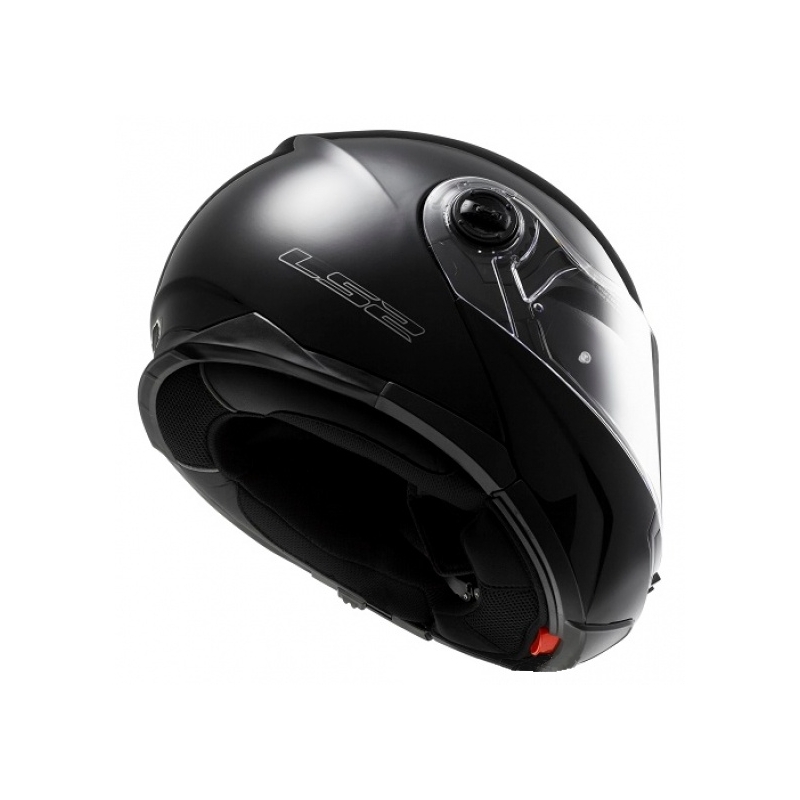 Cască de motociclist LS2 FF325 Strobe negru lucios - Clasa II