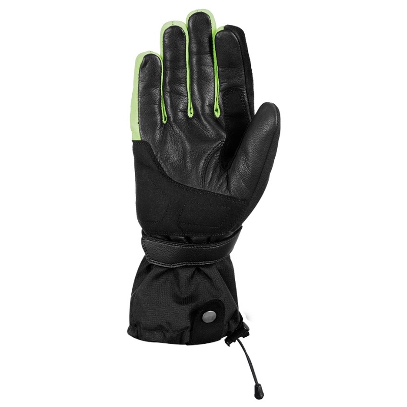 Mănuși pentru motociclete Oxford Convoy 2.0 negru-galben-fluo